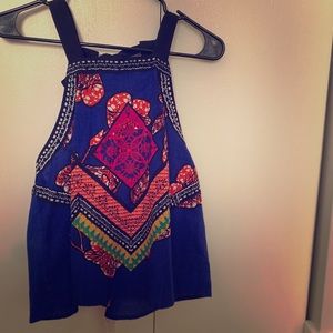 NET Free People backless top